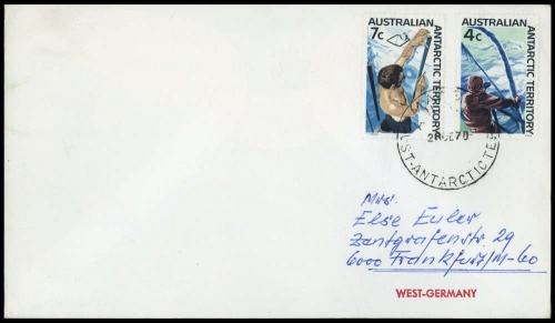 Australische Gebiete in der Antarktis, 10, 12, Brief