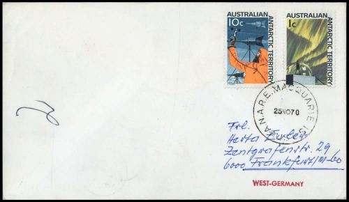 Australische Gebiete in der Antarktis, 13, 1, Brief