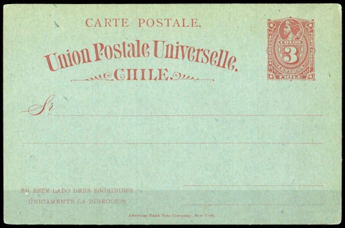1887, Chile, P 17, Brief