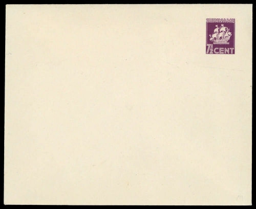 1936, Surinam, U (186), Brief