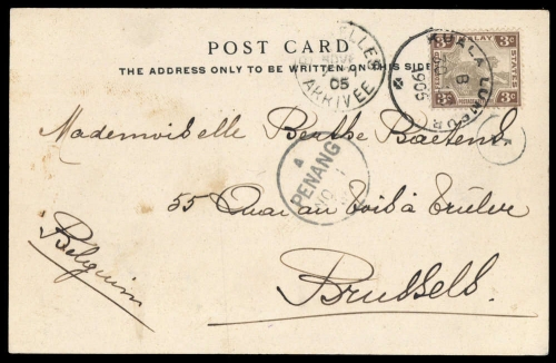 1904, Malaiische Staatenbund, 28, Brief