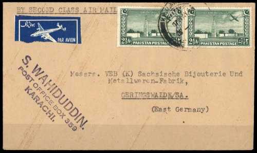 1948, Pakistan, 21 A (2), Brief