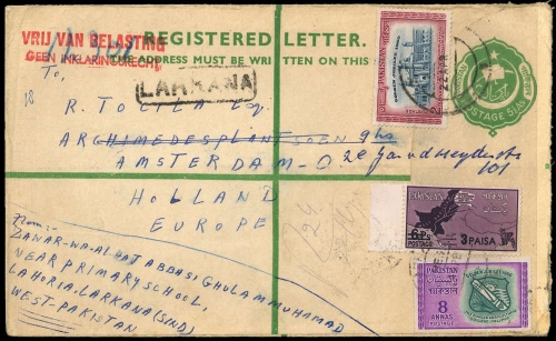 1960, Pakistan, 124 u.a., Brief