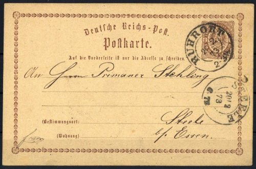 Altdeutschland Preussen, DR P 1, Brief