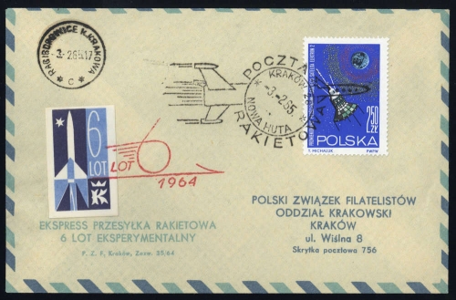 1965, Polen, 1558, Brief