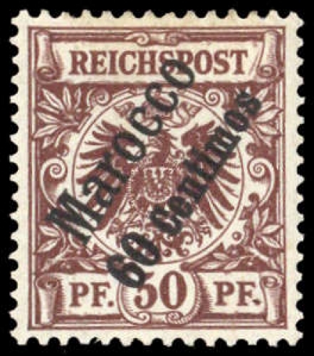 1899, Deutsche Auslandspost Marokko, 6, *
