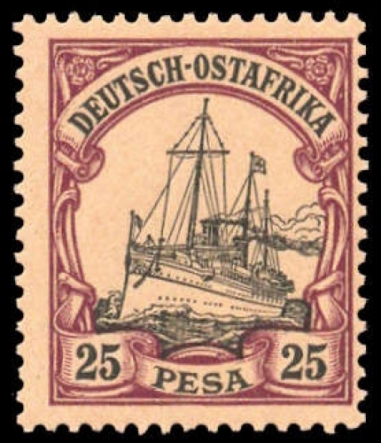 1901, Deutsche Kolonien Ostafrika, 17, **