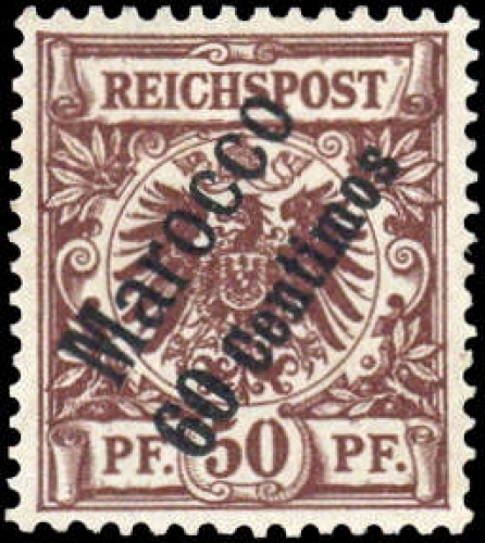 1899, Deutsche Auslandspost Marokko, 6, *