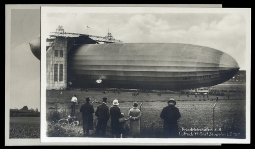 1928, Zeppelin,Zeppelin Postkarten,LZ 127, Brief
