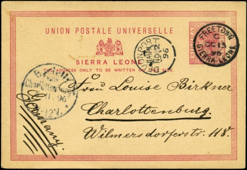 1896, Sierra Leone, Brief