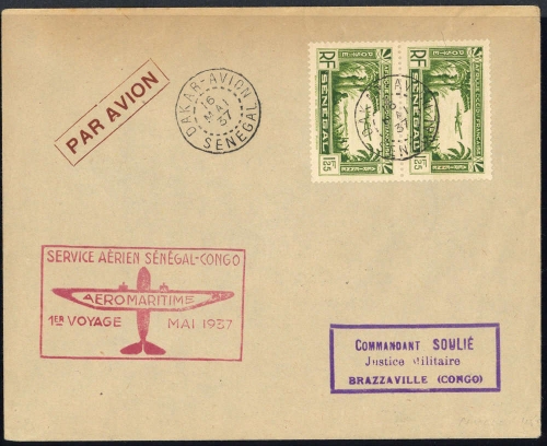 1937, Senegal, Brief