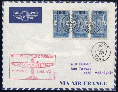 1937, Togo, Brief