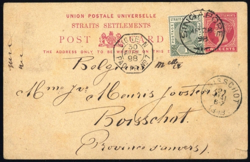 1898, Singapur, Brief