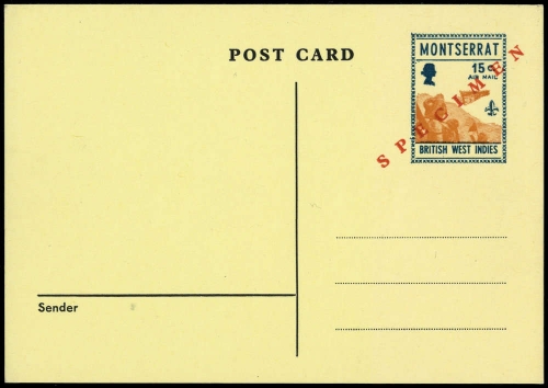 1970, Montserrat, P Spec, Brief