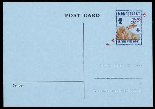 1970, Montserrat, P Spec, Brief