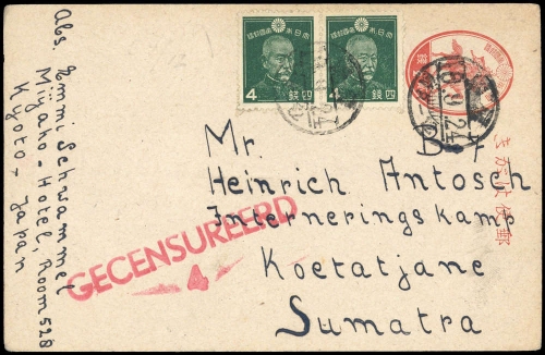 1937, Japan, 257 A (2) u.a., Brief