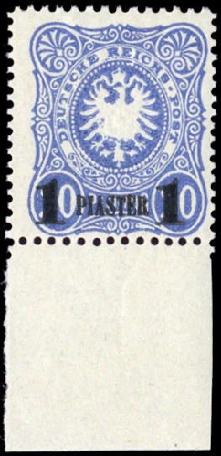 1884, Deutsche Auslandspost Türkei, 3 Na, **
