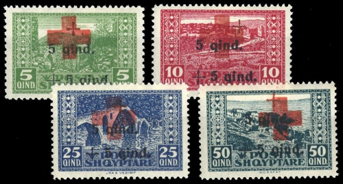 1924, Albanien, 100-03, **