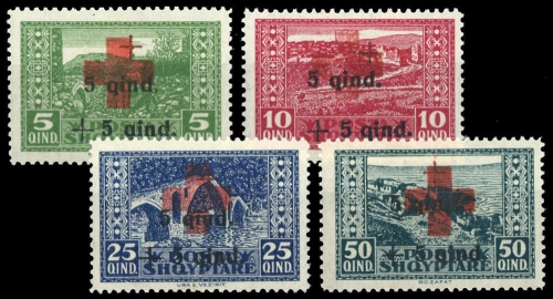 1924, Albanien, 100-03, **