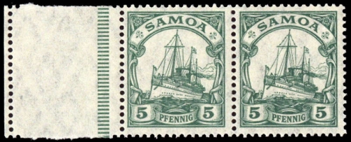 1915, Deutsche Kolonien Samoa, 21 L, **