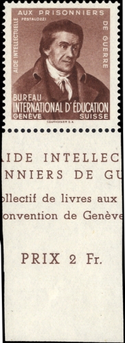 1940, Schweiz Internationale Erziehungsamt BIE, II glatt, **