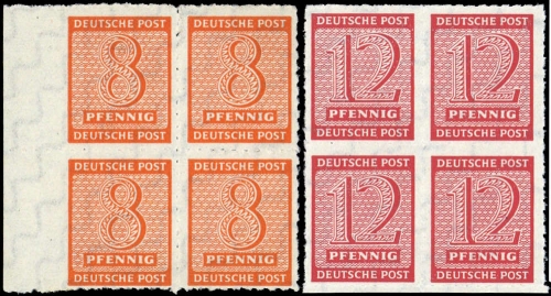 1945, SBZ Westsachsen, 116-19 CX (4), **
