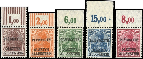 1920, Allenstein, II-VI OR Punkt, **