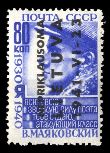 1941, Deutsche Besetzung II. WK Litauen, 9, **