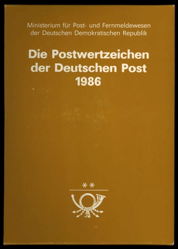 1986, DDR, JB 1986, **