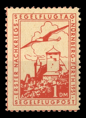 1951, Bundesrepublik Deutschland, Flugpost, **
