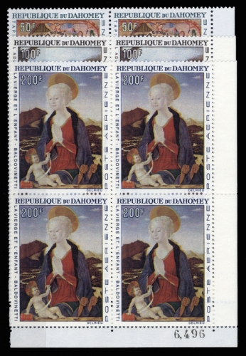1966, Dahomey, 293-95 (4), **