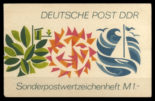 1972, DDR, SM 3 ac, **