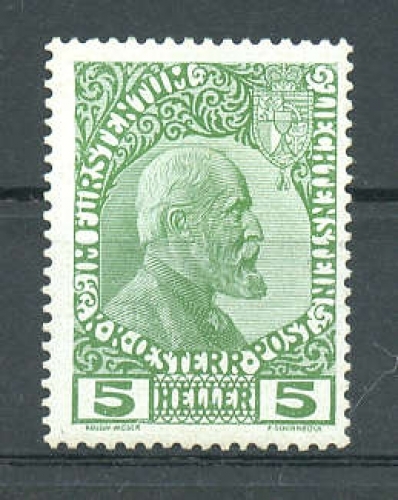 1912, Liechtenstein, 1 x, *