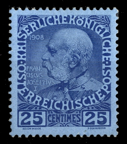 1908, Österreich Post auf Kreta, 20, *