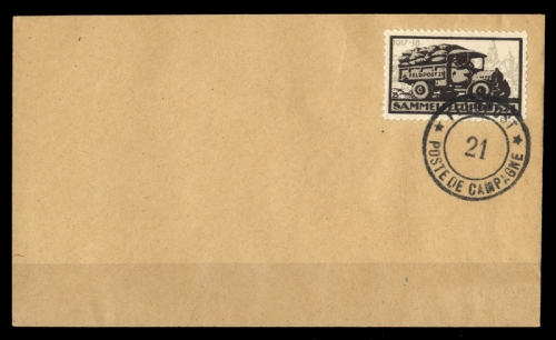 1918, Schweiz Soldatenmarken, Brief