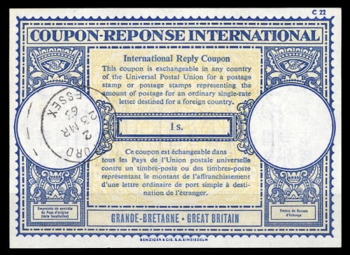 1963, Grossbritannien, IAS, Brief