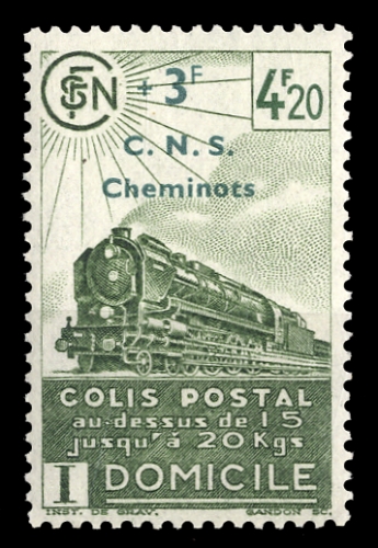 1942, Frankreich, 158 Aufdr., **