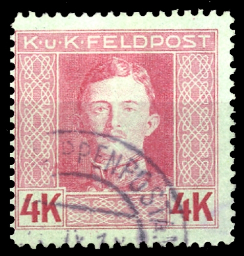 1917, Österreich Feldpost Allgemeine Ausgaben, 71 A, gest.