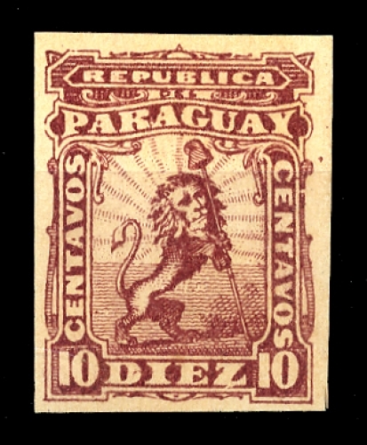 1879, Paraguay, 8 FPU, (*)