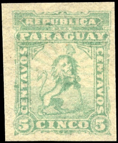 1879, Paraguay, 7 FPU, (*)