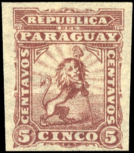 1879, Paraguay, 7 FPU, (*)