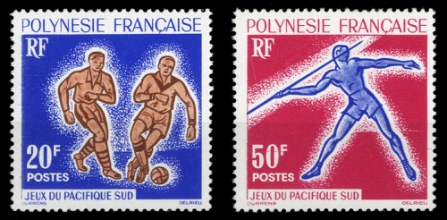 1963, Französisch Polynesien, 28-29, **