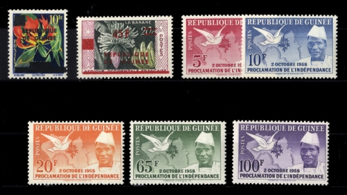 1959, Guinea, 1-7, **