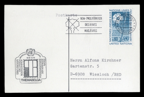 1875, UNO Genf, Brief
