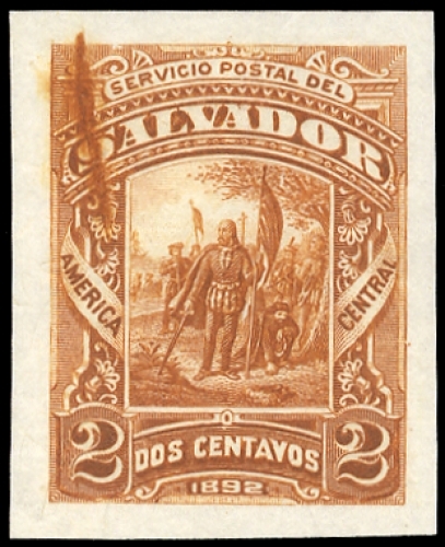 1892, Salvador, 50 P, (*)