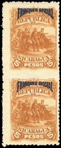 1892, Nicaragua, D 29 Uu,Uo, **, *