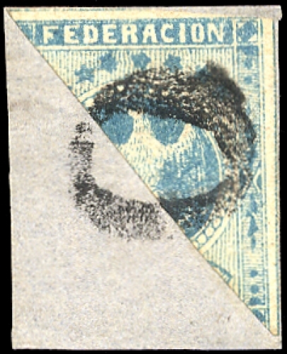 1863, Venezuela, 10 H, Briefst.