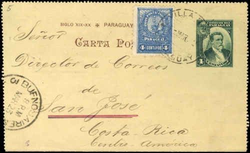 1902, Paraguay, Brief