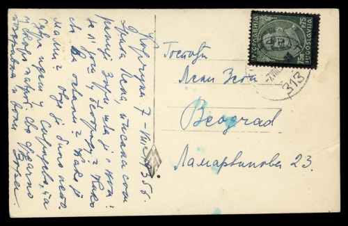 Jugoslawien, Brief