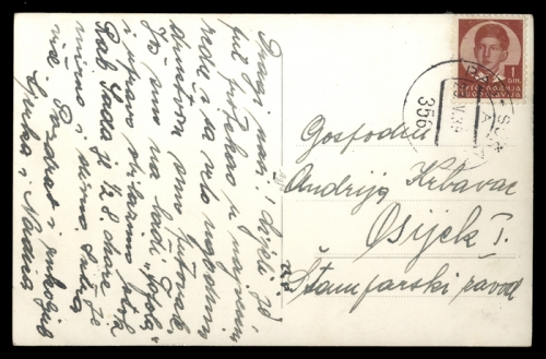 Jugoslawien, Brief